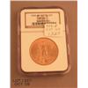 Image 2 : St. Gauden’s Twenty Dollar gold piece dated 1908  (no motto) NGC graded MS63 in slab.  Est.:   $1,10