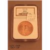 Image 2 : St. Gauden’s Twenty Dollar gold piece dated 1923  NGC graded MS63 in slab. Est.:  $1,100-$1,800.