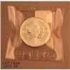 Image 1 : Canadian Five Dollar Maple Leaf silver coin dated  1989 in sealed MRC proof pack.  Est.:   $900-$1,4