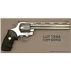 Image 2 : Colt Anaconda DA revolver, .44 Magnum cal., 8”  ventilated rib barrel, stainless steel, combat  Colt
