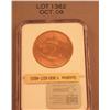 Image 1 : St. Gauden’s Twenty Dollar gold piece dated 1908  (no motto) NGC graded MS63 in slab.  Est.:   $1,10
