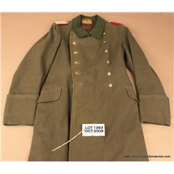 GENERAL STAFF OFF COAT FOR RANK OF MAJOR.  Est.  $400 - $800