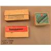 Image 1 : Lot of collector ammo boxes including a full box  of Winchester .38-56 cal. (20 rounds) in overall  