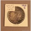 Image 1 : U.S. silver Trade Dollar dated 1878-S in  circulated, ungraded overall very good condition  with a “
