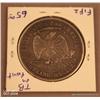 Image 2 : U.S. silver Trade Dollar dated 1878-S in  circulated, ungraded overall very good condition  with a “
