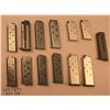 Image 1 : Lot of 13 misc. .45 caliber pistol magazines  including ones to fit the 1911 Colt, the AMT .45  Back