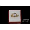 Image 1 : 14kt yellow gold ring, 13 grams, set with 7 full  cut diamonds having an estimated total weight of  