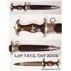 Image 1 : M-1933 SA Dagger RZM M 7/19 1938. The dagger has a  8 3/4" long, double-edged, drop-forged,  nickel-