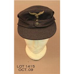 Luftwaffe M-43 cap w/insignia.  Good +.  Est. $250  - $500