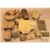 Image 1 : Large lot of WWII web gear, scabbards canteen, mag  pouches, scabbards and many bonanza items.  All 