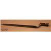 Image 1 : British Brown Bess Bayonet for 3rd model w/reg MK.   Serial #1845.  Good to very good condition.   E