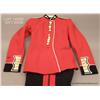 Image 1 : Welsh guards dress tunic and trousers.  Broadhead  marked and labeled WWII - 1960's.  Near excellent