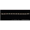 Image 1 : One 14k yellow gold bracelet set with 12 oval  green jade 9 x 6 mm weighing approx. 20 grams and  6 