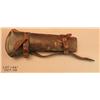 Image 1 : Leather U.S. carbine short boot marked  “Rock  Island Arsenal”, approx. 13” long with taffy  colored