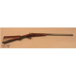 Single Shot parlor rifle, .22 cal., 22-1/2”  octagon barrel, wood stock, #NVSN.  This gun is in  ove