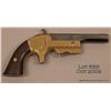 Image 1 : . B. Taylor and Co. single shot derringer, .30 cal., 3-1/2” octagon barrel, brass frame