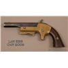 Image 2 : . B. Taylor and Co. single shot derringer, .30 cal., 3-1/2” octagon barrel, brass frame