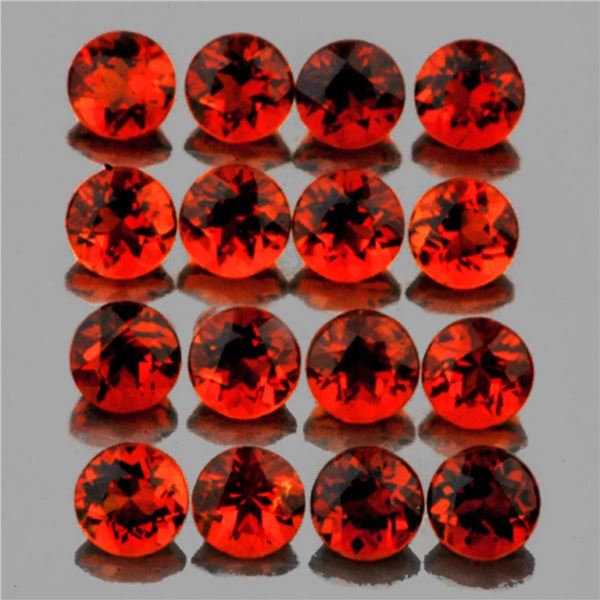 Natural Madeira Orange Red Citrine 50 Pc(Flawless-VVS1}