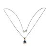 Image 3 : Natural London Blue Topaz Necklace