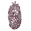 Image 2 : Natural Unheated  Rhodolite Garnet Ring