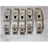 Image 2 : Lot of (5) Siemens # 5SX2 Circuit Breakers