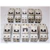 Image 2 : Lot Of (10) Siemens 5SX22 Circuit Breakers