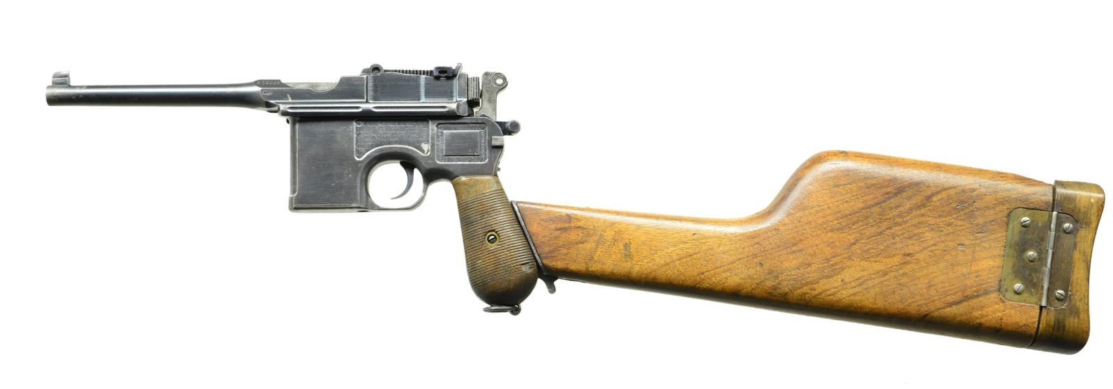 MAUSER C96 WARTIME COMMERCIAL SEMI-AUTO PISTOL.