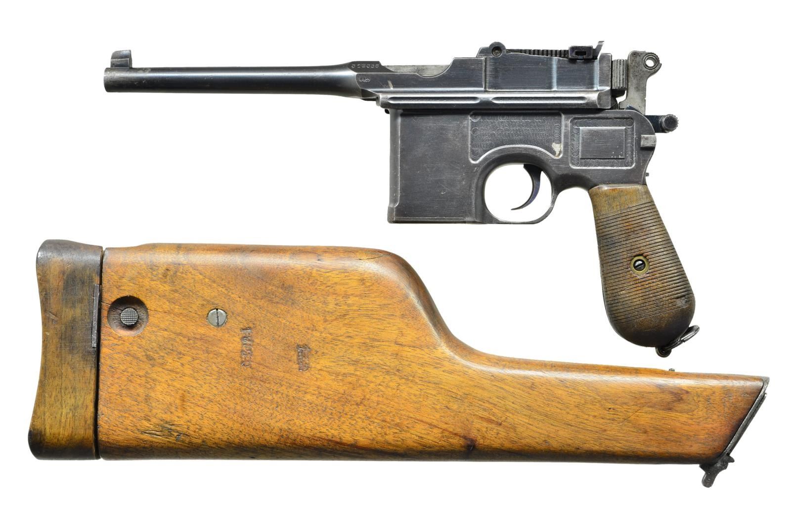 MAUSER C96 WARTIME COMMERCIAL SEMI-AUTO PISTOL.