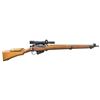 Image 1 : BRITISH NO4 MKI (T) BOLT ACTION SNIPER RIFLE.