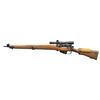 Image 2 : BRITISH NO4 MKI (T) BOLT ACTION SNIPER RIFLE.