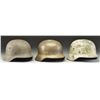 Image 2 : 3 WWII GERMAN HELMETS.
