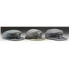 Image 1 : 3 WWII GERMAN LUFTWAFFE M43 CAPS.