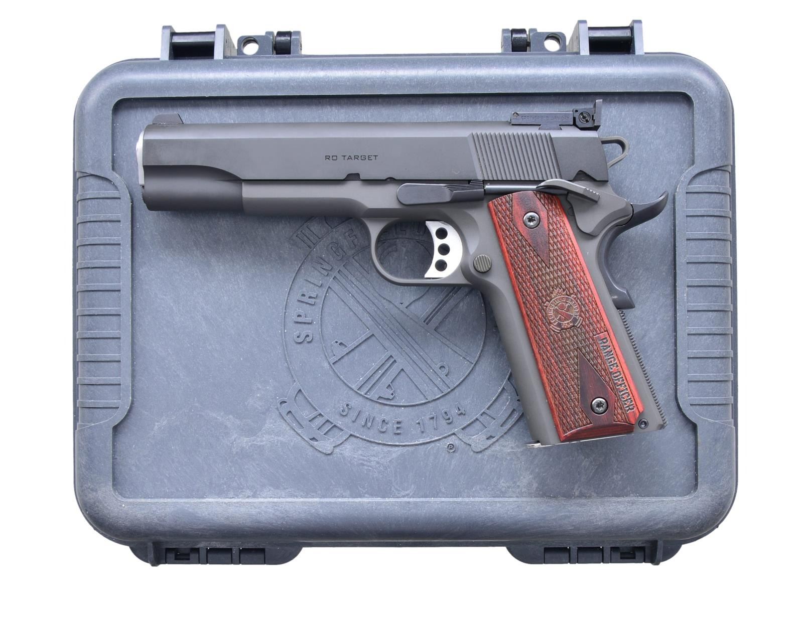 SPRINGFIELD RANGE OFFICER TARGET SEMI AUTO PISTOL.