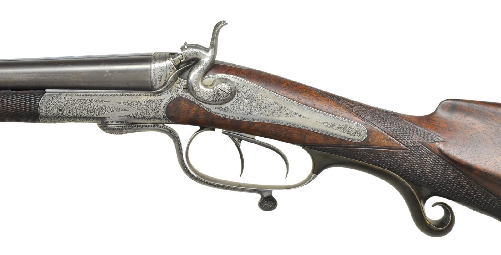 GOOD QUALITY HAMMER DOUBLE RIFLE BY W. FOERSTER OF