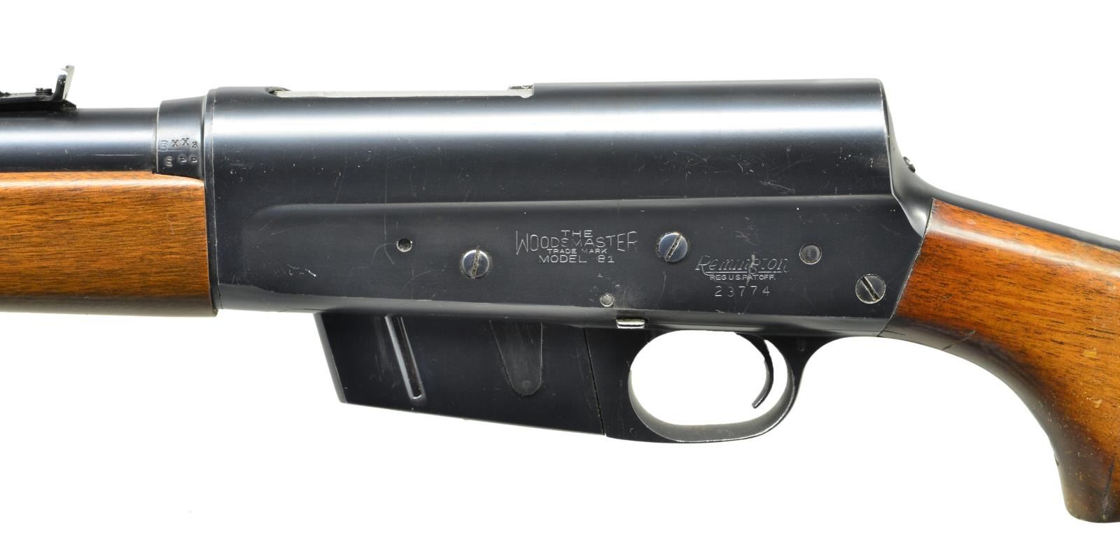REMINGTON MODEL 81 WOODSMASTER AUTOLOADING RIFLE