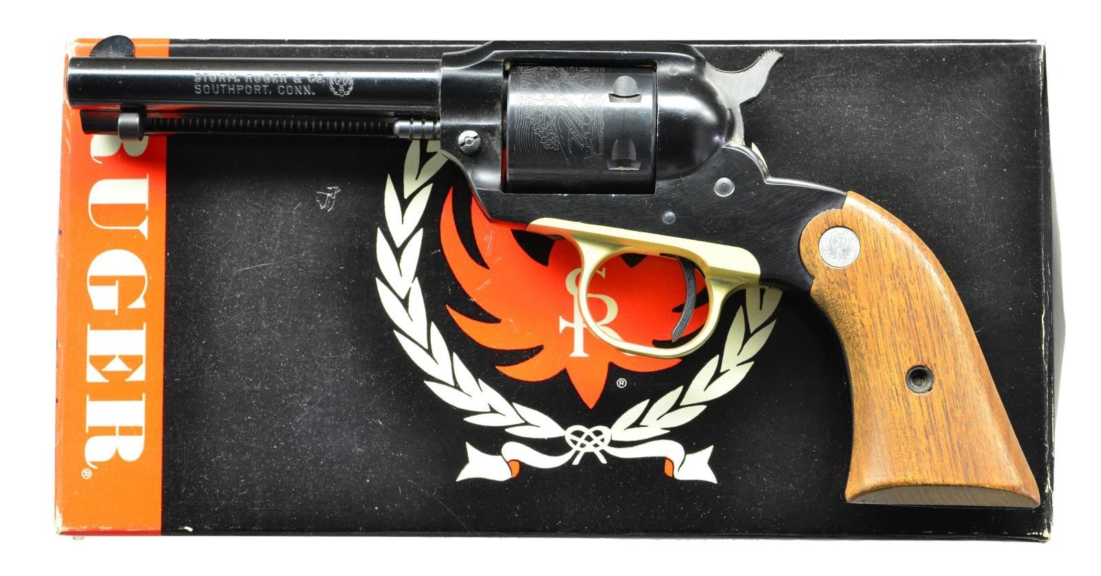 Boxy Revolver RUGER BOXED BEARCAT REVOLVER.