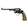 Image 2 : S&W 22/32 TARGET REVOVLER WITH BEKEART GRIPS.