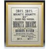 Image 1 : FINE RARE AND VERY LARGE 1862 “BIRNEY ZOUAVES”