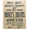 Image 3 : FINE RARE AND VERY LARGE 1862 “BIRNEY ZOUAVES”