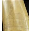 Image 3 : EARLY AMERICAN CARVED POWDER HORN WITH SHIP &