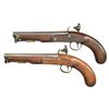 Image 2 : PAIR OF GOOD QUALITY FLINTLOCK CAVALRY PISTOLS