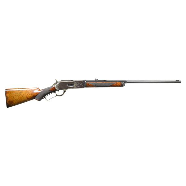 WINCHESTER 1876 DELUXE LEVER ACTION RIFLE.