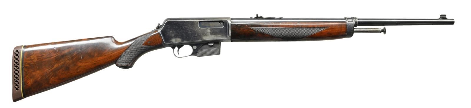 WINCHESTER 1907 DELUXE SELF LOADING RIFLE.