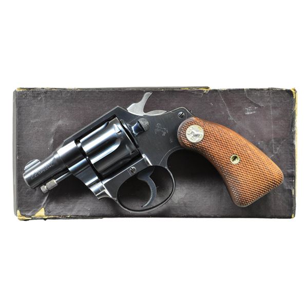 COLT BANKERS SPECIAL DA REVOLVER.