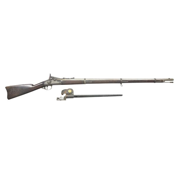 SPRINGFIELD 1866 2ND ALLIN TRAPDOOR RIFLE.