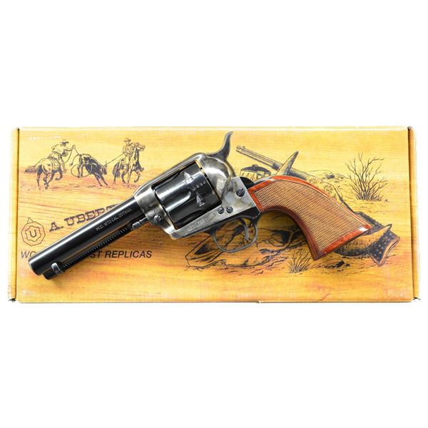 2 UBERTI 1873 CATTLEMAN SMOKE WAGON SAA REVOLVERS;