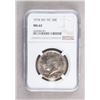 Image 2 : Lot of 3 Coins Graded US Half Dollar NGC MS 62