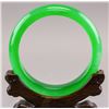 Image 2 : Chinese Green Jade Carved Bangle