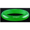 Image 4 : Chinese Green Jade Carved Bangle