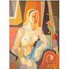 Image 2 : French Oil on Canvas Signed A. Lhote